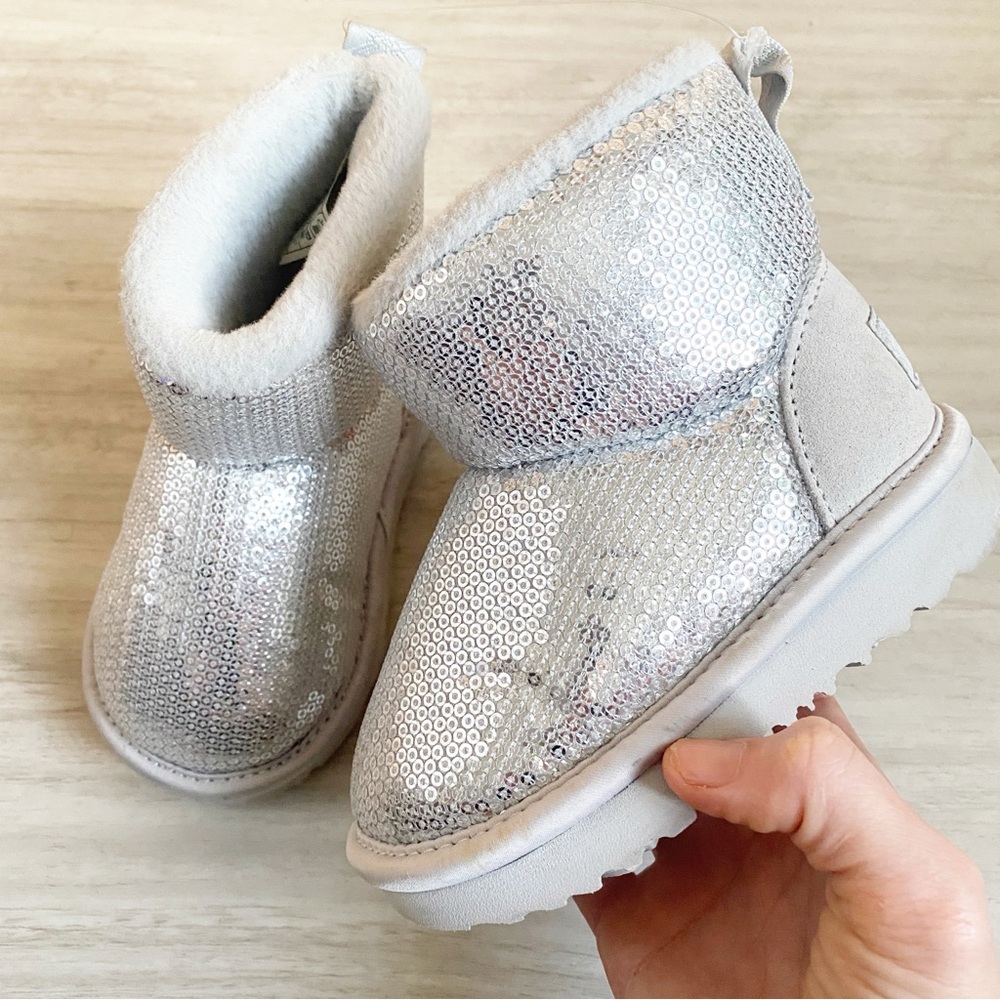 UGG Classic Mini Mirror Ball Boots